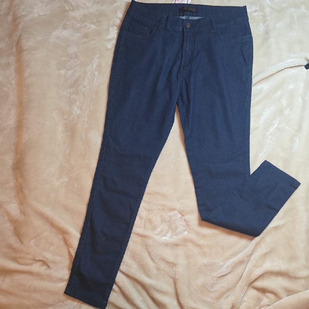 Women's Skinny Jeans - Dark Blue